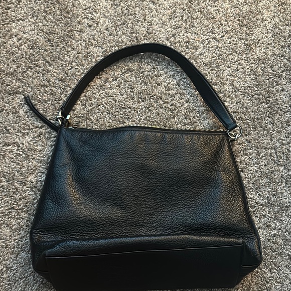 Vintage Coach Black Leather Shoulder Bag - Picture 7 of 10
